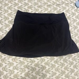 Lulu Lemon black athletic skirt